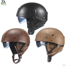 Leather Half-helmet